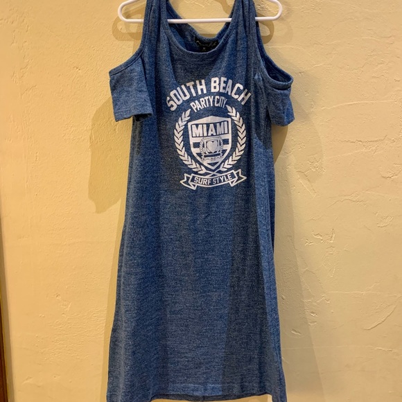 South Beach Miami-Girls Medium dress. Worn once - Picture 1 of 5